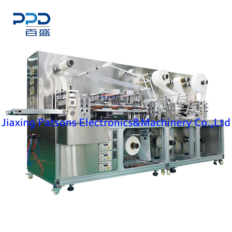 Medical I.V Cannula Dressing Patch Remaining Needle Patch Packing Machine, PPD-RNP100